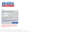 Desktop Screenshot of abiaparking.com